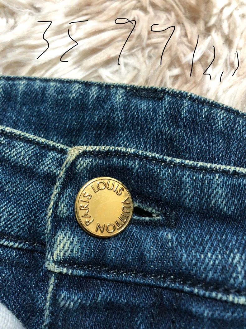 Louis Vuitton Louis Vuitton Women's Denim Jeans Size 34 Size US 34 / EU 50 - 7 Thumbnail
