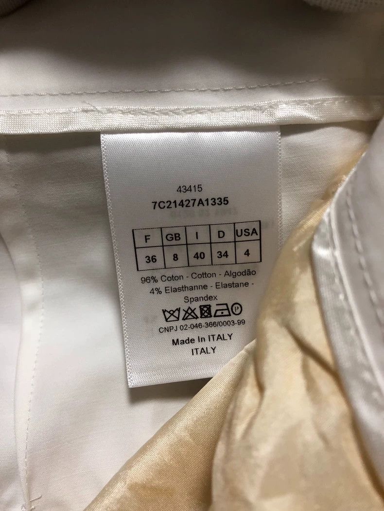 Dior Dior Women's White Trousers Size 40 Size US 40 / EU 56 - 5 Thumbnail