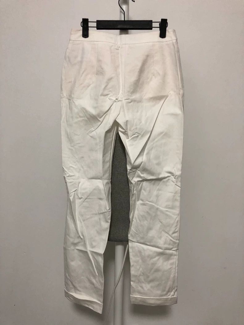 Dior Dior Women's White Trousers Size 40 Size US 40 / EU 56 - 2 Thumbnail