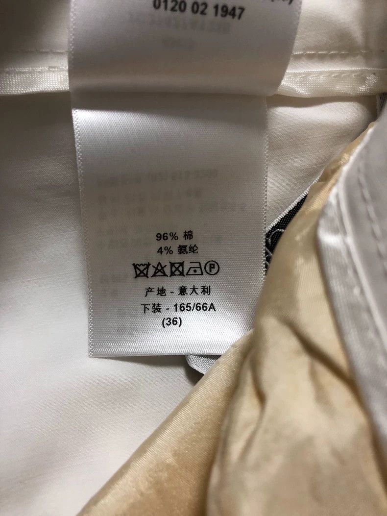 Dior Dior Women's White Trousers Size 40 Size US 40 / EU 56 - 6 Thumbnail