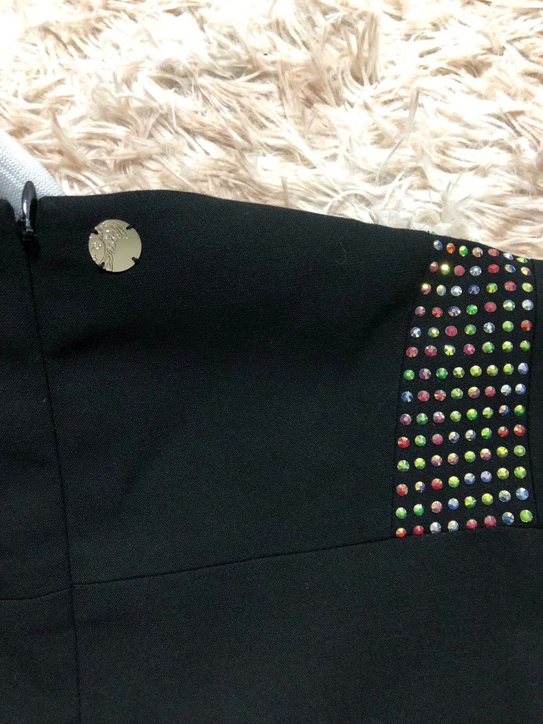 Versace VERSACE Black Sleeveless Dress Size 44 Size US 44 / EU 60 - 4 Thumbnail