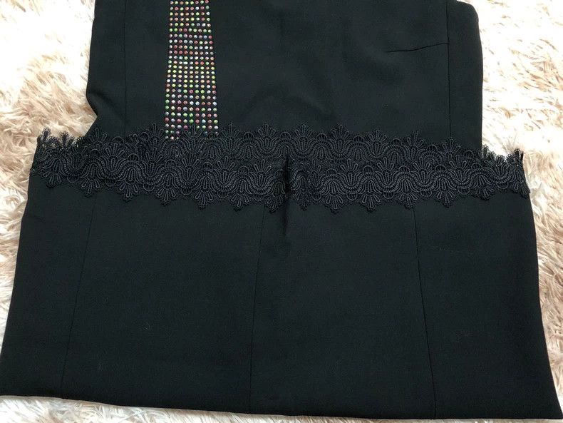 Versace VERSACE Black Sleeveless Dress Size 44 Size US 44 / EU 60 - 5 Thumbnail