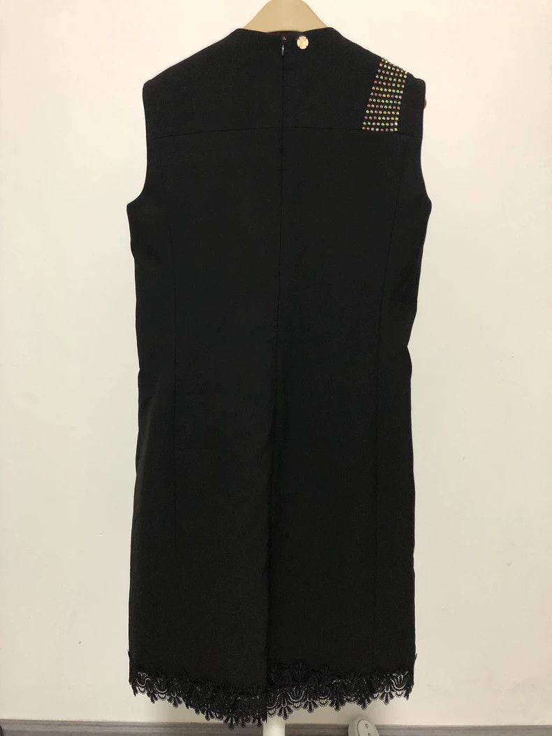Versace VERSACE Black Sleeveless Dress Size 44 Size US 44 / EU 60 - 2 Thumbnail