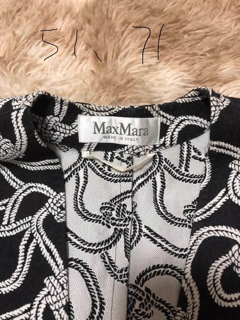 Max Mara MaxMara Women's Short Sleeve Cardigan Size US S / EU 44-46 / 1 - 3 Thumbnail