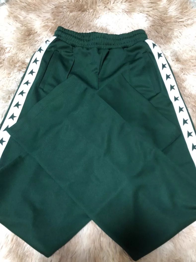Golden Goose Golden Goose Green Sport Casual Pants Size US 26 / EU 42 - 3 Thumbnail