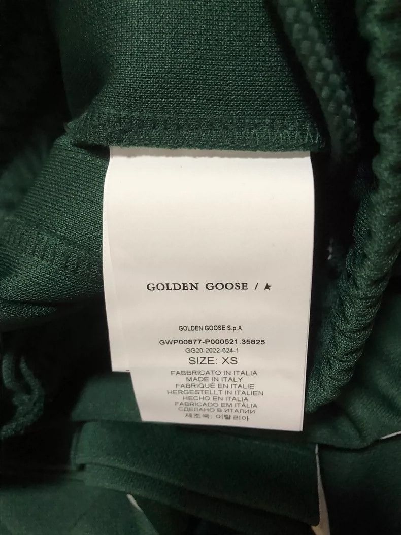 Golden Goose Golden Goose Green Sport Casual Pants Size US 26 / EU 42 - 6 Thumbnail