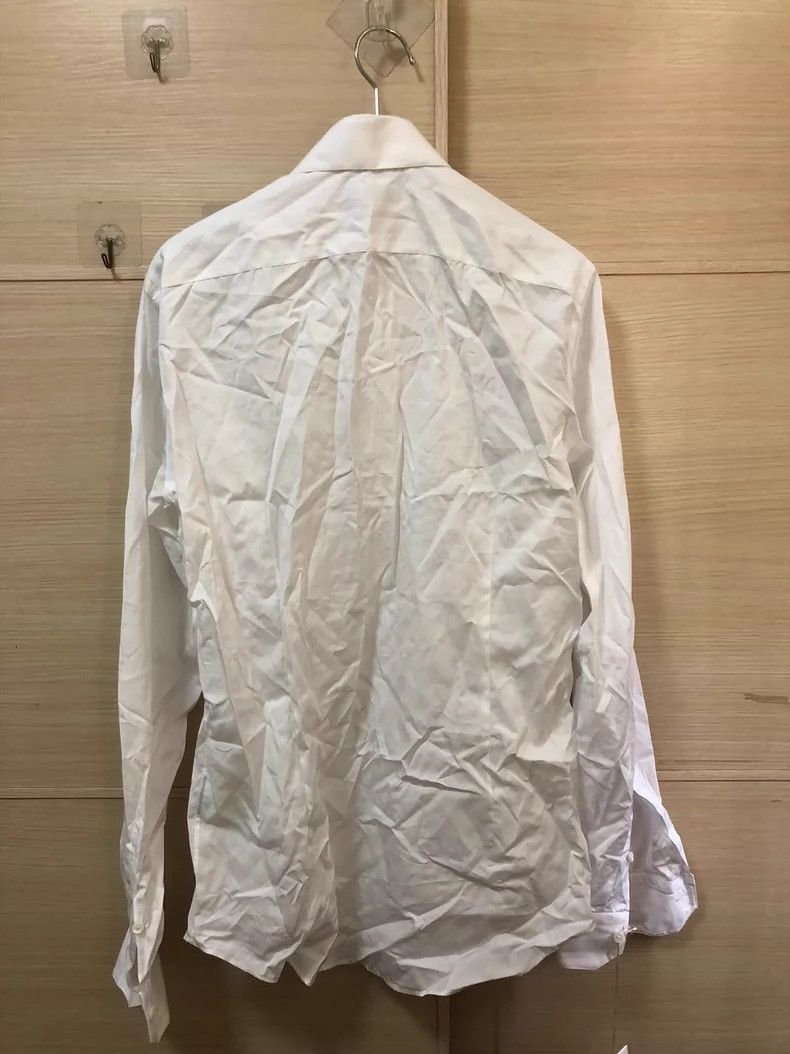 Valentino Valentino Men's White Long Sleeve Shirt Size US S / EU 44-46 / 1 - 2 Thumbnail