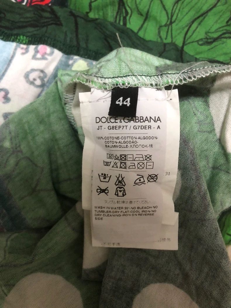 Dolce & Gabbana Dolce&Gabbana Short Sleeve T-Shirt with Artwork Size US L / EU 52-54 / 3 - 4 Thumbnail