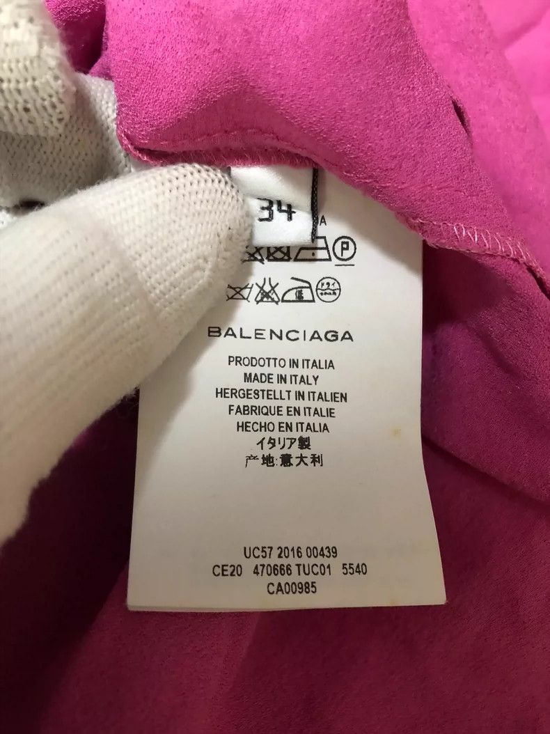 Balenciaga Balenciaga Silk Top Size 34 Available Size US S / EU 44-46 / 1 - 5 Thumbnail