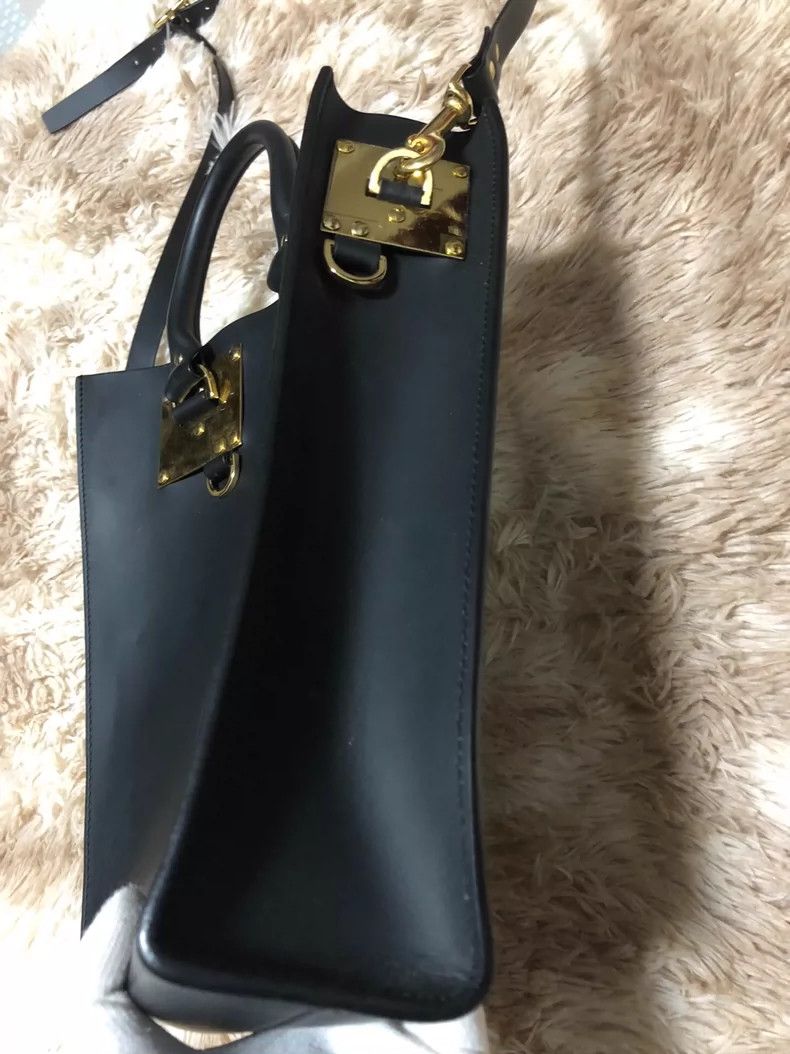 Sophie Hulme Sophie Hulme Black Shoulder Handbag Size ONE SIZE - 5 Thumbnail
