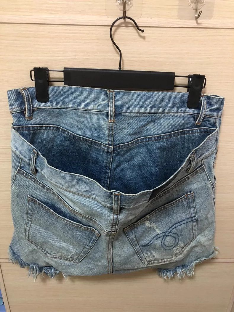 R13 R13 Distressed Denim Shorts Size 27 Size US 27 - 3 Thumbnail