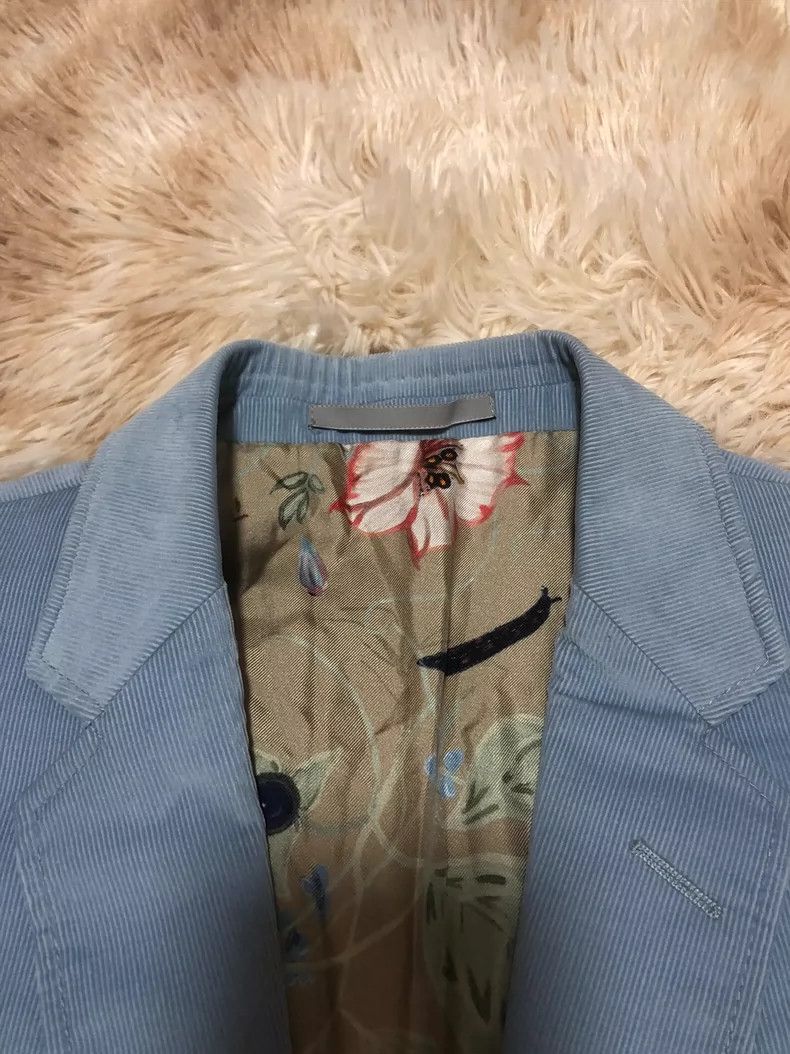 Gucci Gucci Suit Jacket with Flaws and Missing Buttons Size US L / EU 52-54 / 3 - 5 Thumbnail