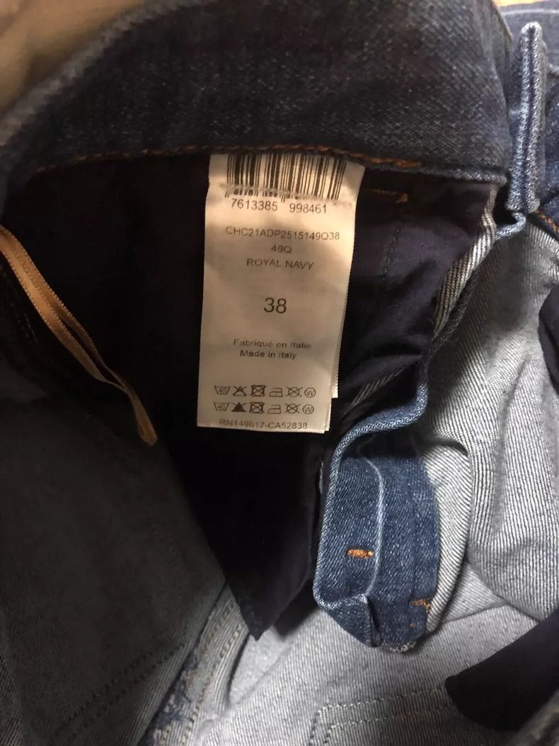 Chloe Chloe Denim Long Pants with Stripes Size US 36 / EU 52 - 5 Thumbnail