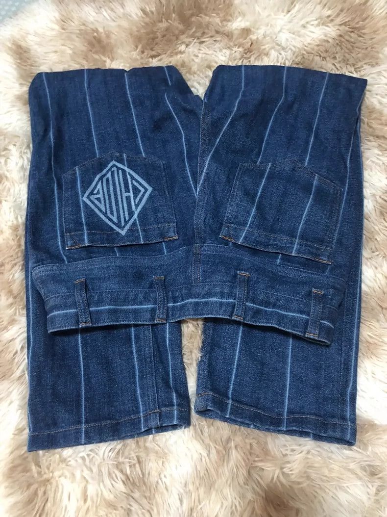 Chloe Chloe Denim Long Pants with Stripes Size US 36 / EU 52 - 3 Thumbnail