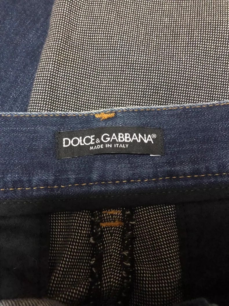 Dolce & Gabbana Dolce Gabbana Denim Pants with Distressed Details Size US 42 / EU 58 - 5 Thumbnail