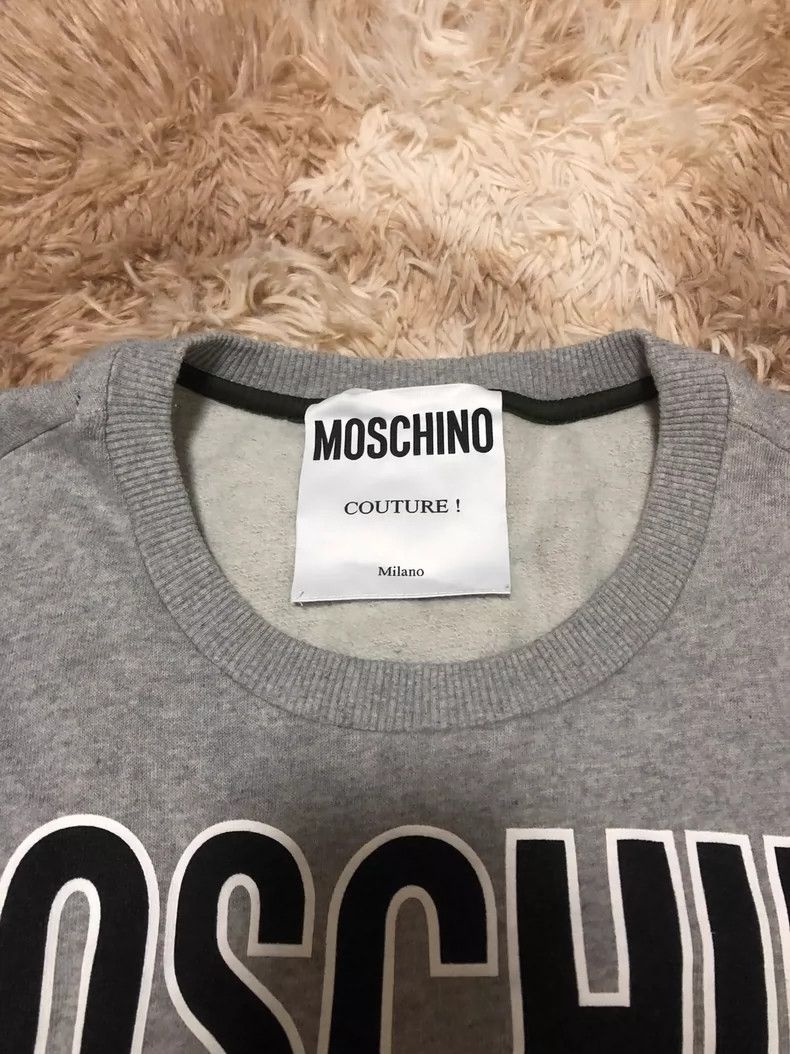 Moschino Moschino Color Block Sweatshirt with Logo Size US M / EU 48-50 / 2 - 3 Thumbnail