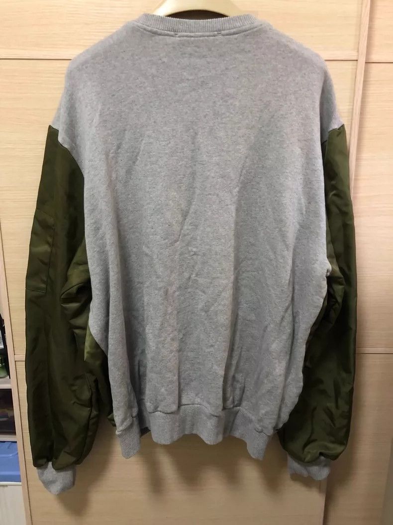 Moschino Moschino Color Block Sweatshirt with Logo Size US M / EU 48-50 / 2 - 2 Thumbnail