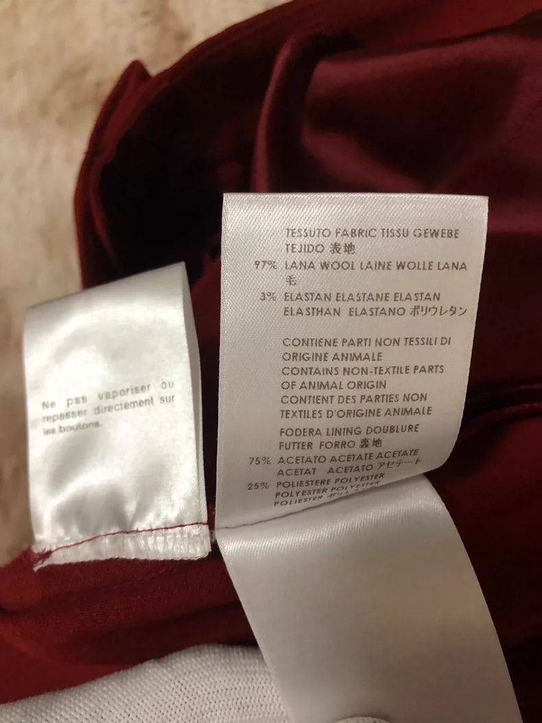 Gucci Gucci Women's Red Pants for Sale Size US 42 / EU 58 - 6 Thumbnail