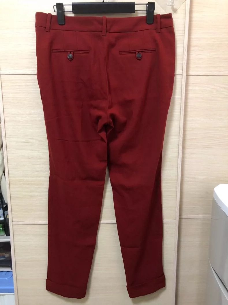 Gucci Gucci Women's Red Pants for Sale Size US 42 / EU 58 - 2 Thumbnail