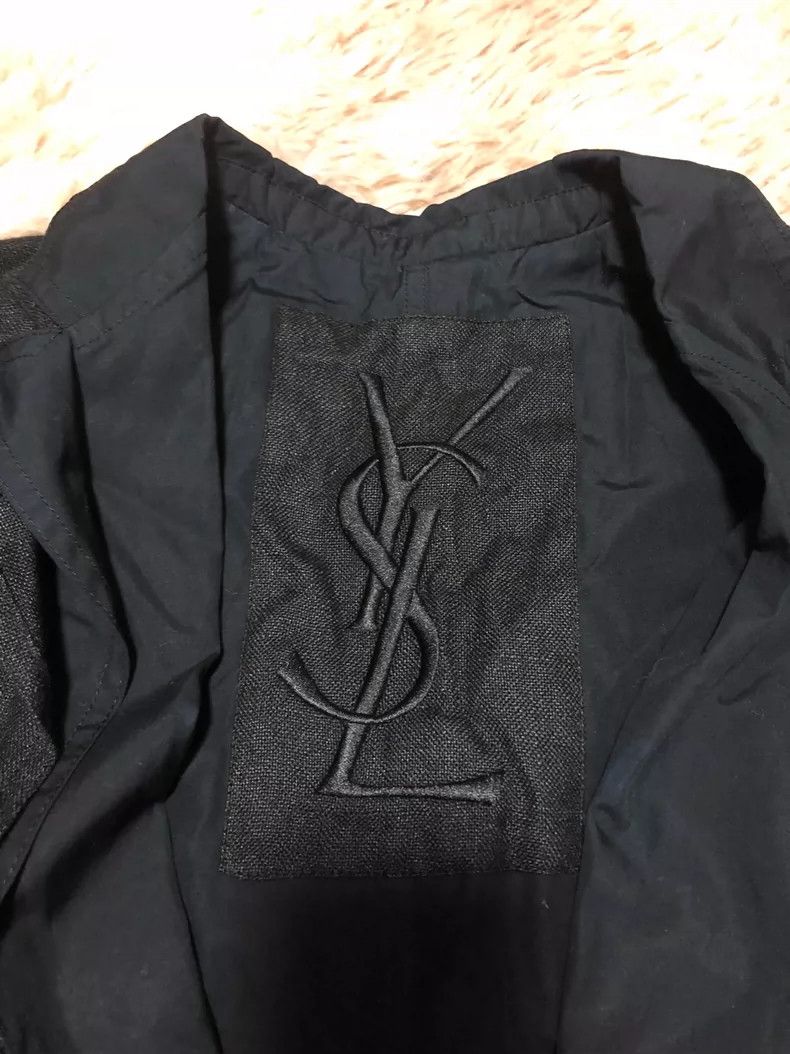Yves Saint Laurent Yves Saint Laurent Blazer Jacket Size US L / EU 52-54 / 3 - 3 Thumbnail