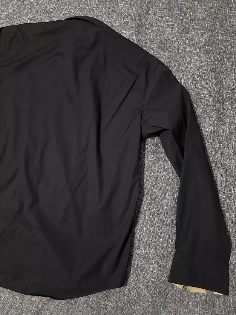 Burberry Burberry Black Classic Embroidered Shirt XXL Size US XXL / EU 58 / 5 - 7 Thumbnail