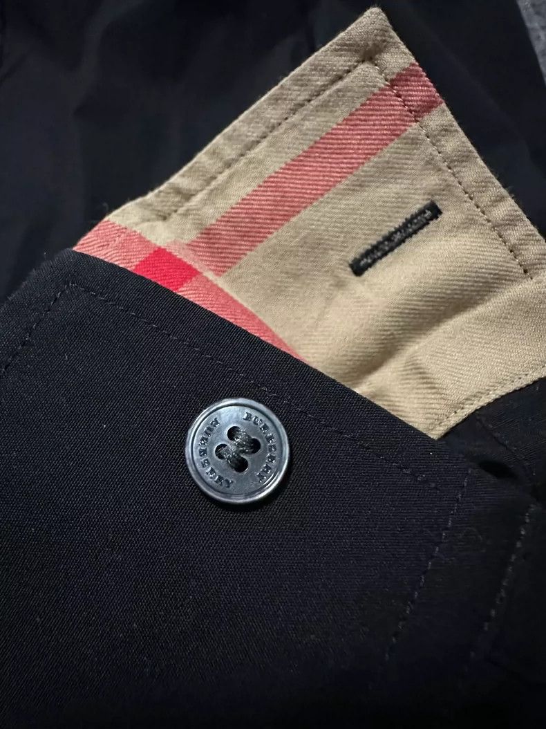 Burberry Burberry Black Classic Embroidered Shirt XXL Size US XXL / EU 58 / 5 - 4 Thumbnail