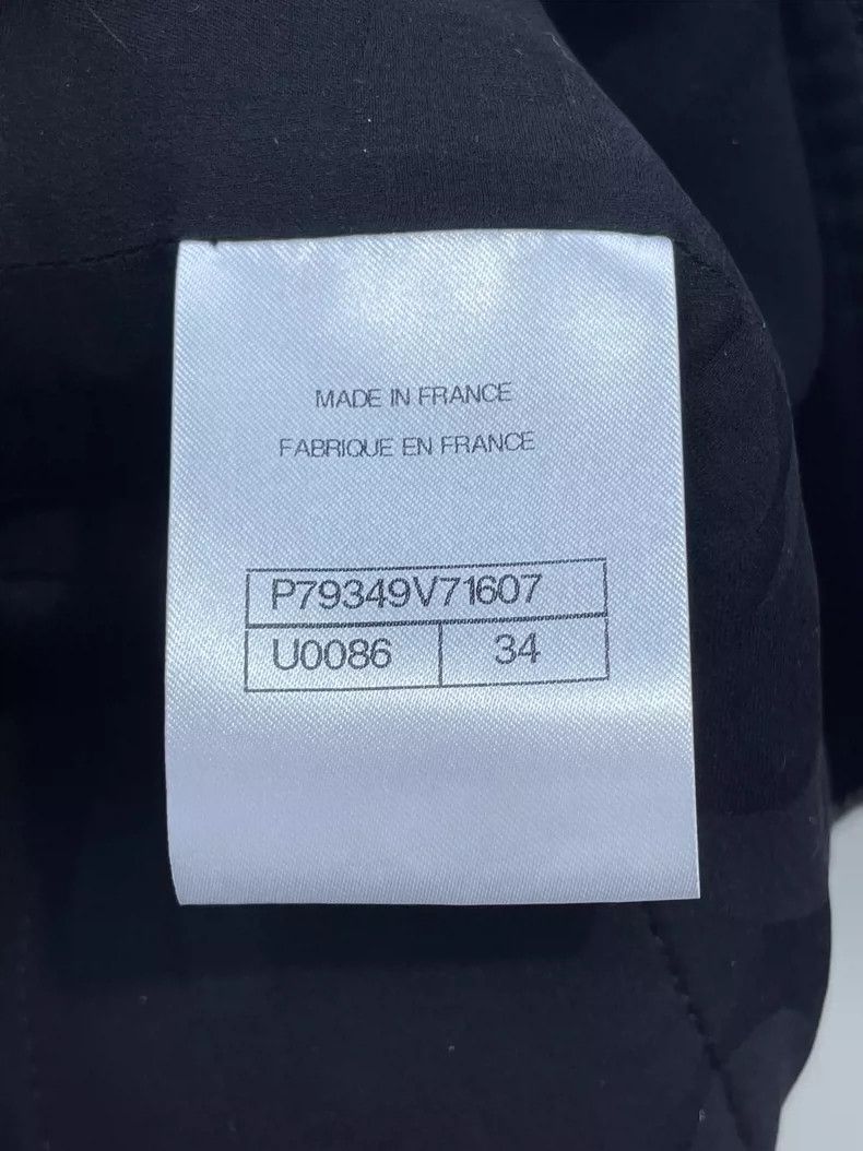 Chanel Chanel Black Jacket with Detailing Size US S / EU 44-46 / 1 - 6 Thumbnail