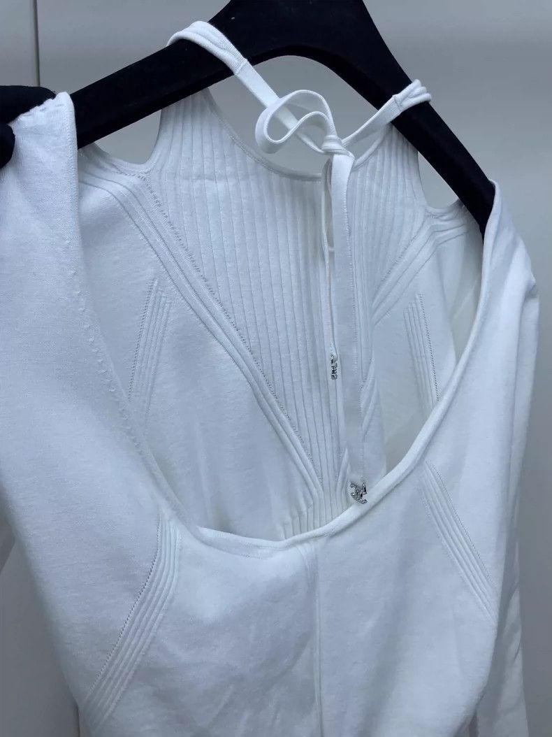 Chanel Chanel Backless Knit Top for Women Size US XS / EU 42 / 0 - 5 Thumbnail