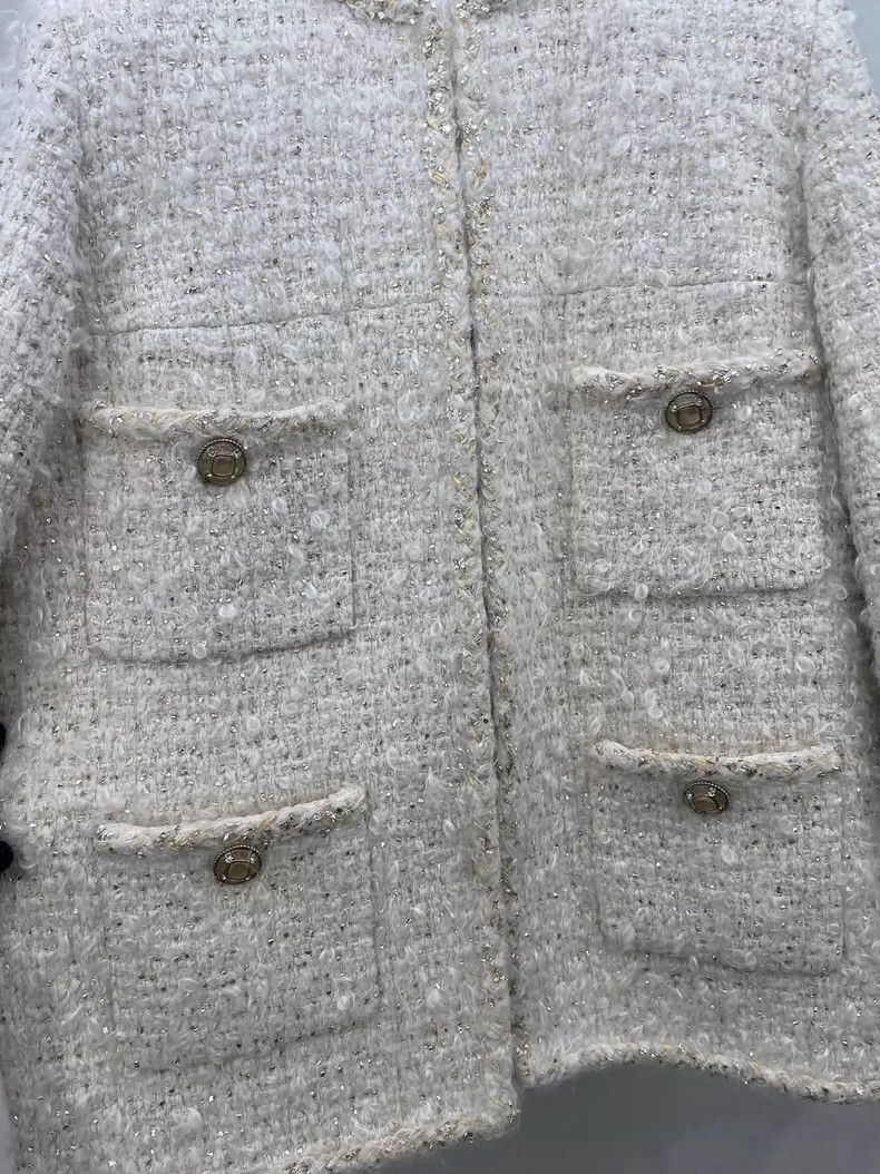 Chanel Chanel Platinum Oversized Coat Size US M / EU 48-50 / 2 - 4 Thumbnail