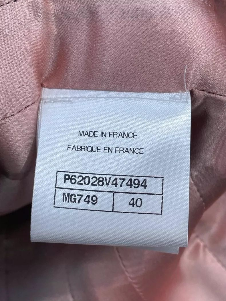 Chanel Chanel Gray Classic Four Pocket Jacket Size US L / EU 52-54 / 3 - 7 Thumbnail