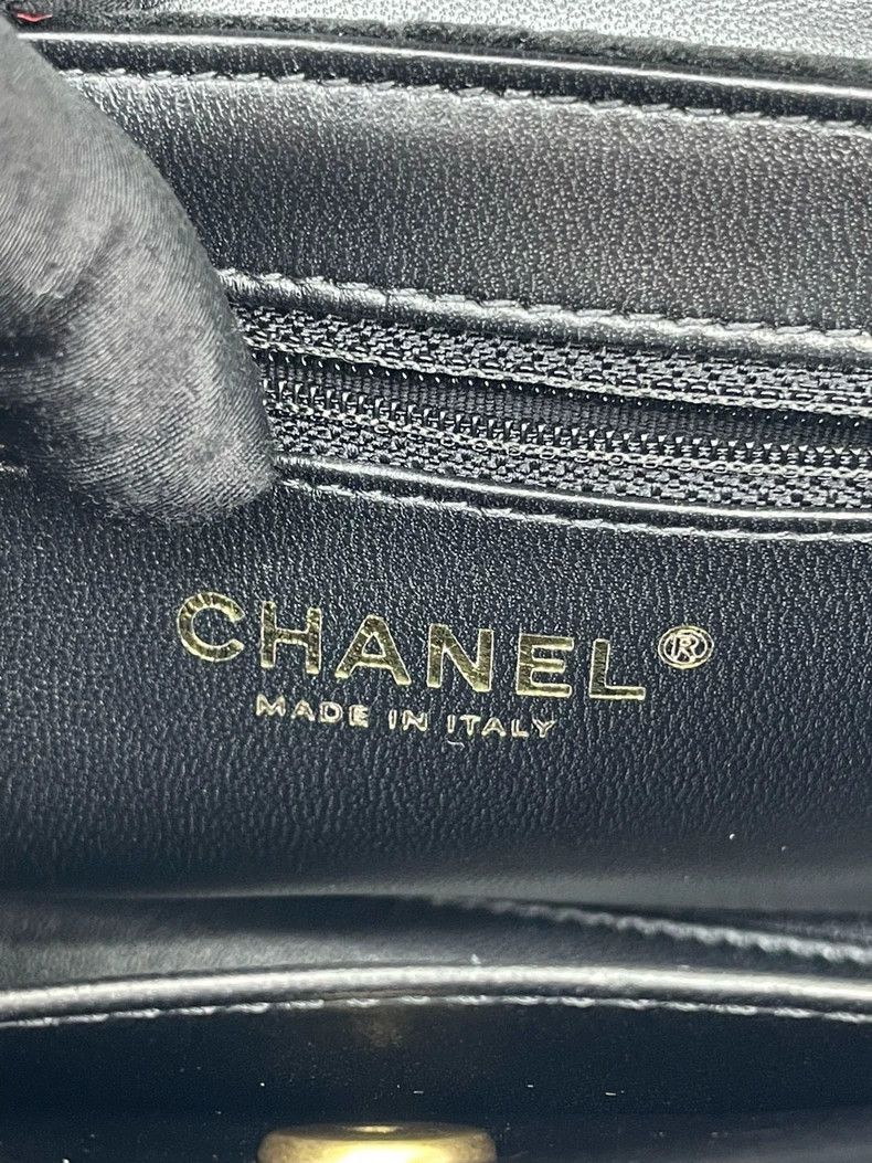 Chanel Chanel Velvet Black Gold Chain Bag Size ONE SIZE - 5 Thumbnail