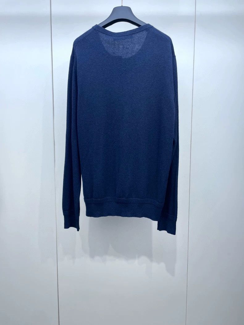 Louis Vuitton LV Blue Cashmere Knit Sweater Size US XL / EU 56 / 4 - 2 Thumbnail