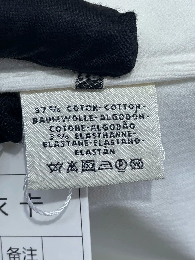 Hermes Hermes White V-neck Tie Waist Dress Size US 40 / EU 56 - 6 Thumbnail