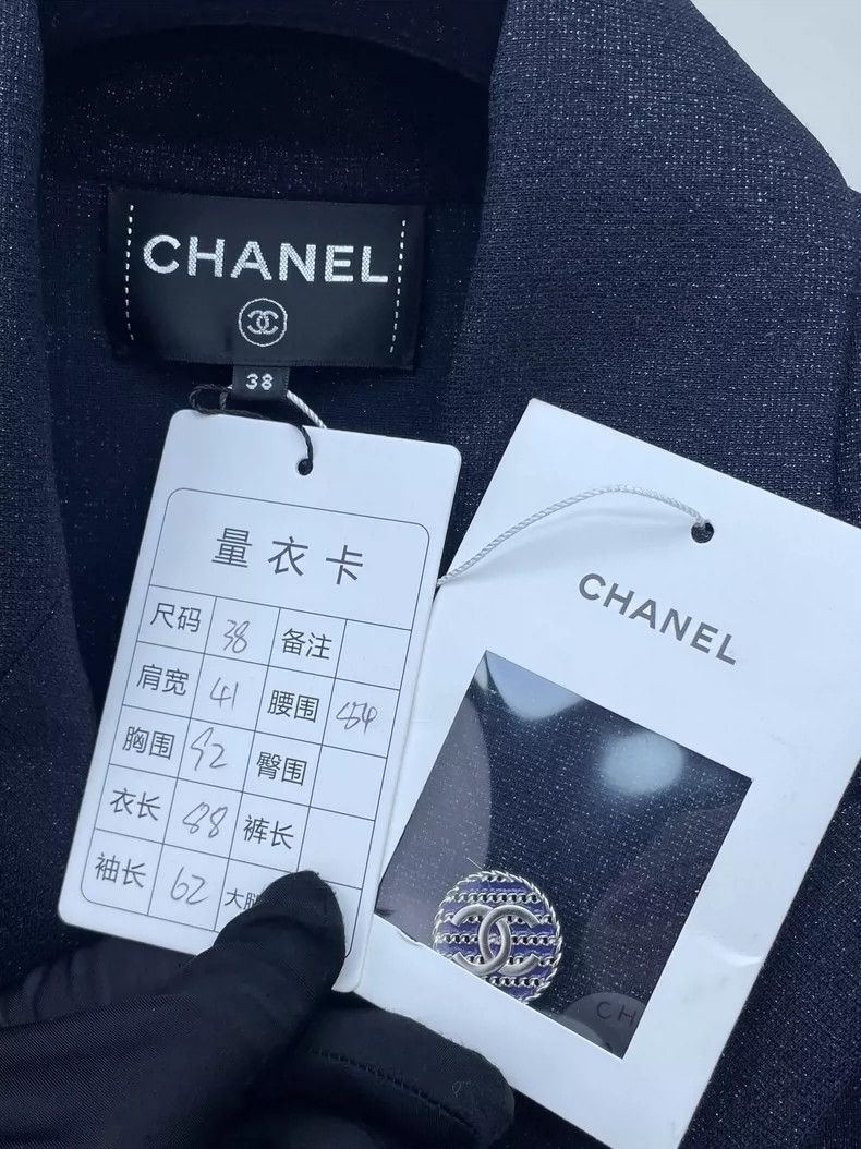 Chanel Chanel Double Breasted Long Coat Size US M / EU 48-50 / 2 - 5 Thumbnail
