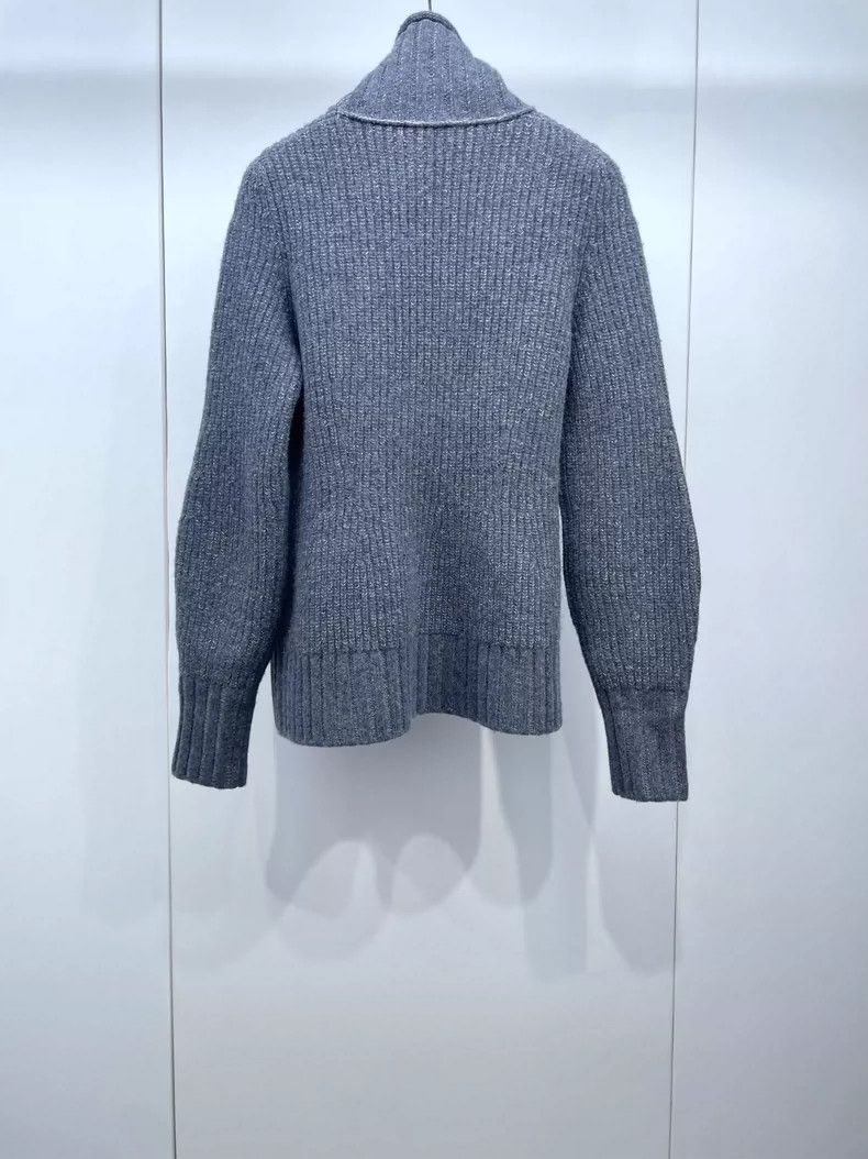 Louis Vuitton Dark Gray Wool Turtleneck Sweater Size US S / EU 44-46 / 1 - 2 Thumbnail