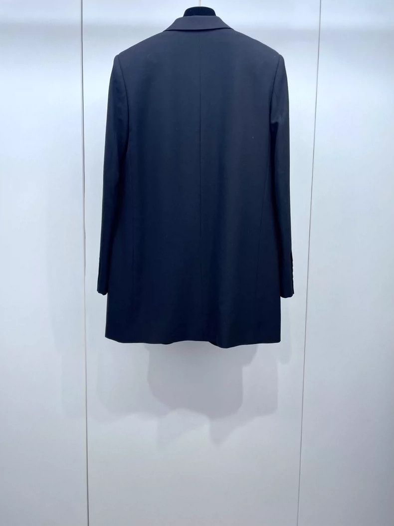Saint Laurent Paris Saint Laurent Classic Black Blazer Jacket Size US M / EU 48-50 / 2 - 2 Thumbnail