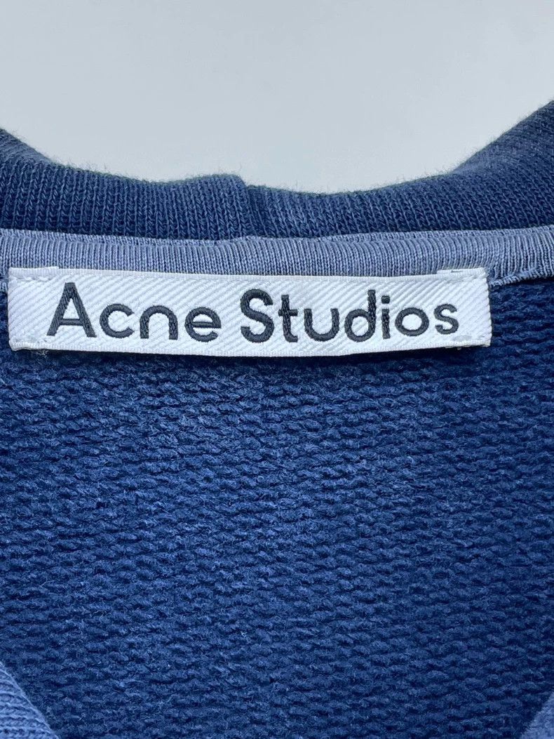 Acne Studios Acne Studios Blue Zip-Up Hoodie Size US S / EU 44-46 / 1 - 7 Thumbnail