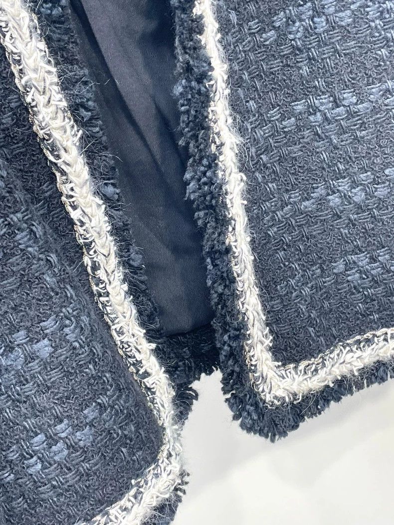 Saint Laurent Paris Saint Laurent Black Woven Jacket Size US M / EU 48-50 / 2 - 4 Thumbnail