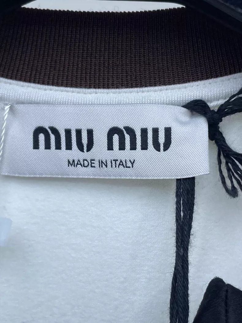 Miu Miu Miu Miu Color Block Short Sleeve T-Shirt Size US S / EU 44-46 / 1 - 4 Thumbnail