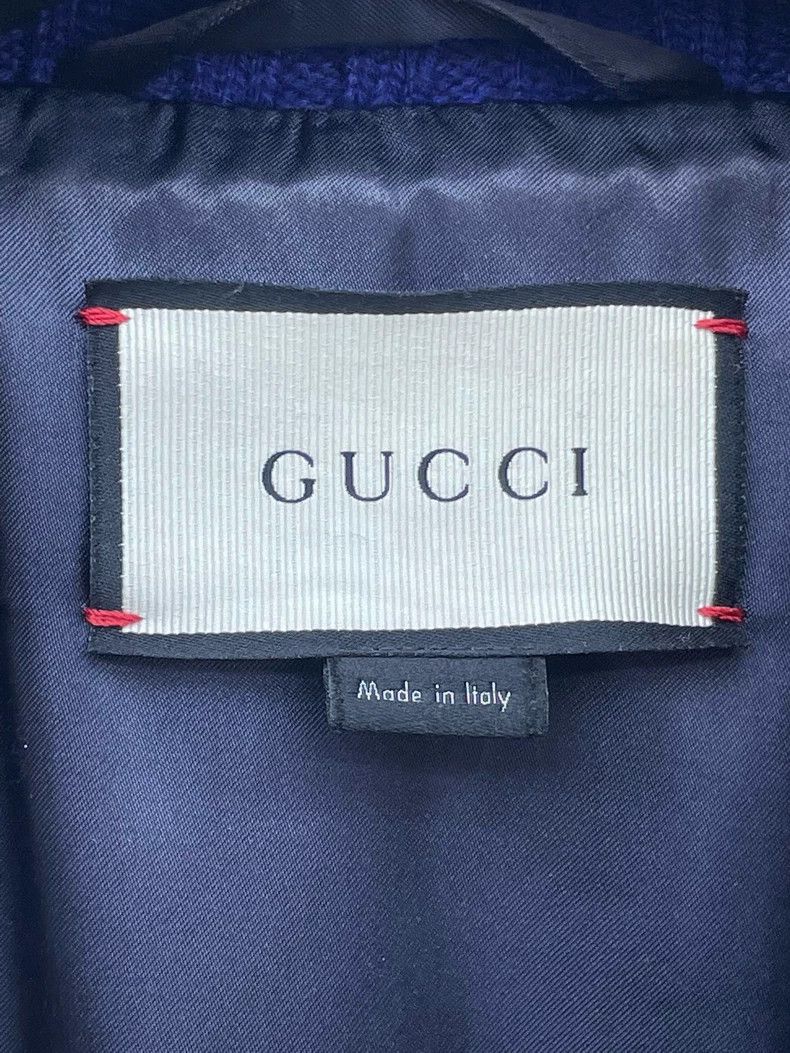 Gucci Gucci Bee Wool Jacket Outerwear Size US XXL / EU 58 / 5 - 6 Thumbnail