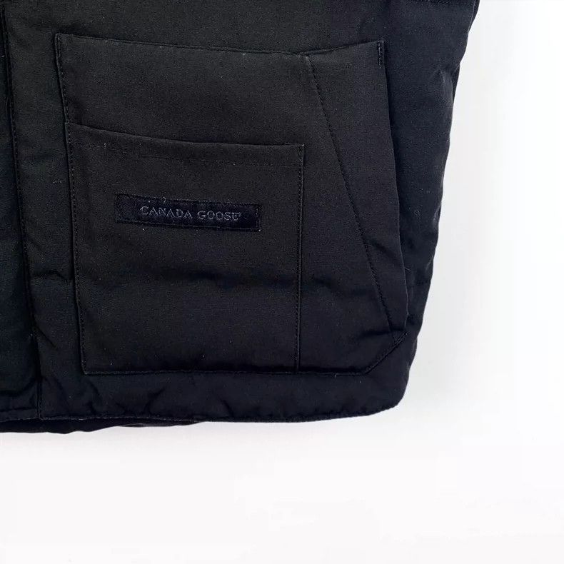 Canada Goose Canada Goose Black Puffer Vest With Logo Size US S / EU 44-46 / 1 - 4 Thumbnail