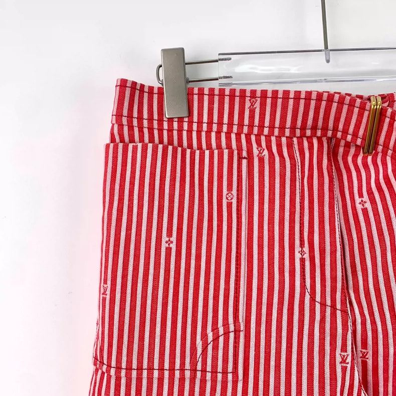 Louis Vuitton Louis Vuitton Striped Cotton Casual Shorts Size US 40 / EU 56 - 3 Thumbnail