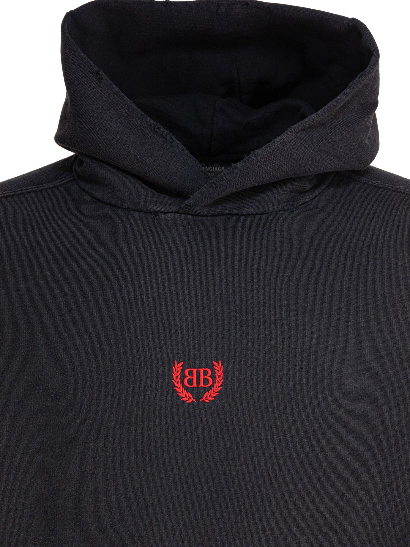 Balenciaga Boxy Laurel Classic Hoodie Size US M / EU 48-50 / 2 - 3 Thumbnail