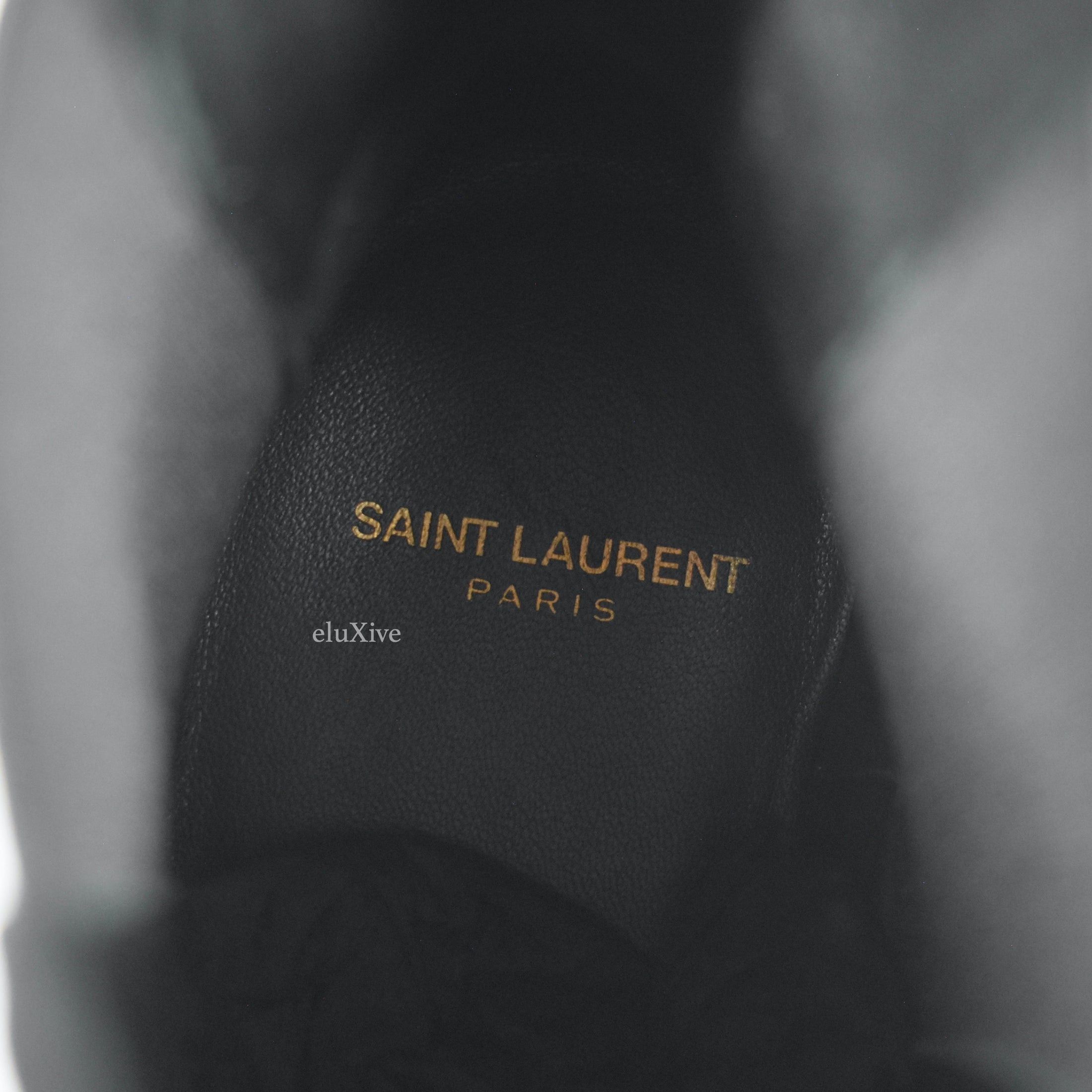 Saint Laurent Paris Saint Laurent Black Suede Dylan Chelsea Boots Size US 9 / EU 42 - 8 Thumbnail