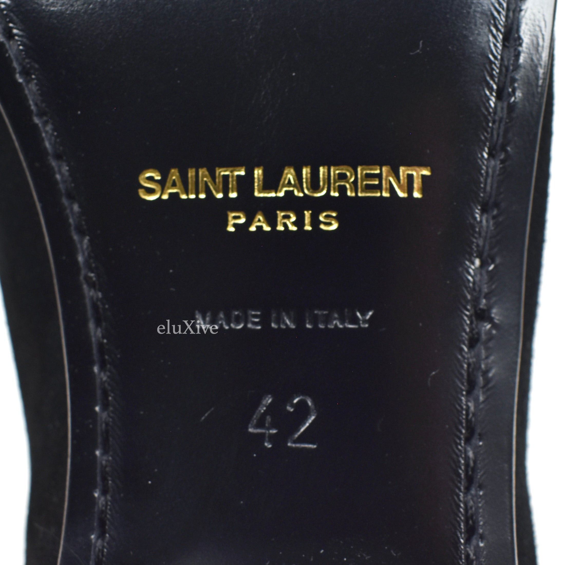 Saint Laurent Paris Saint Laurent Black Suede Dylan Chelsea Boots Size US 9 / EU 42 - 9 Thumbnail