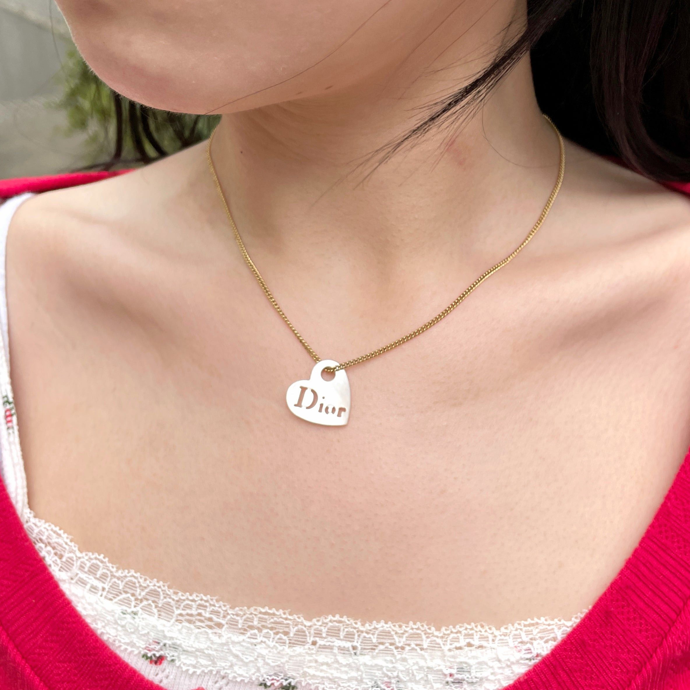 Dior Christian Dior Logo Necklace Size ONE SIZE - 3 Thumbnail