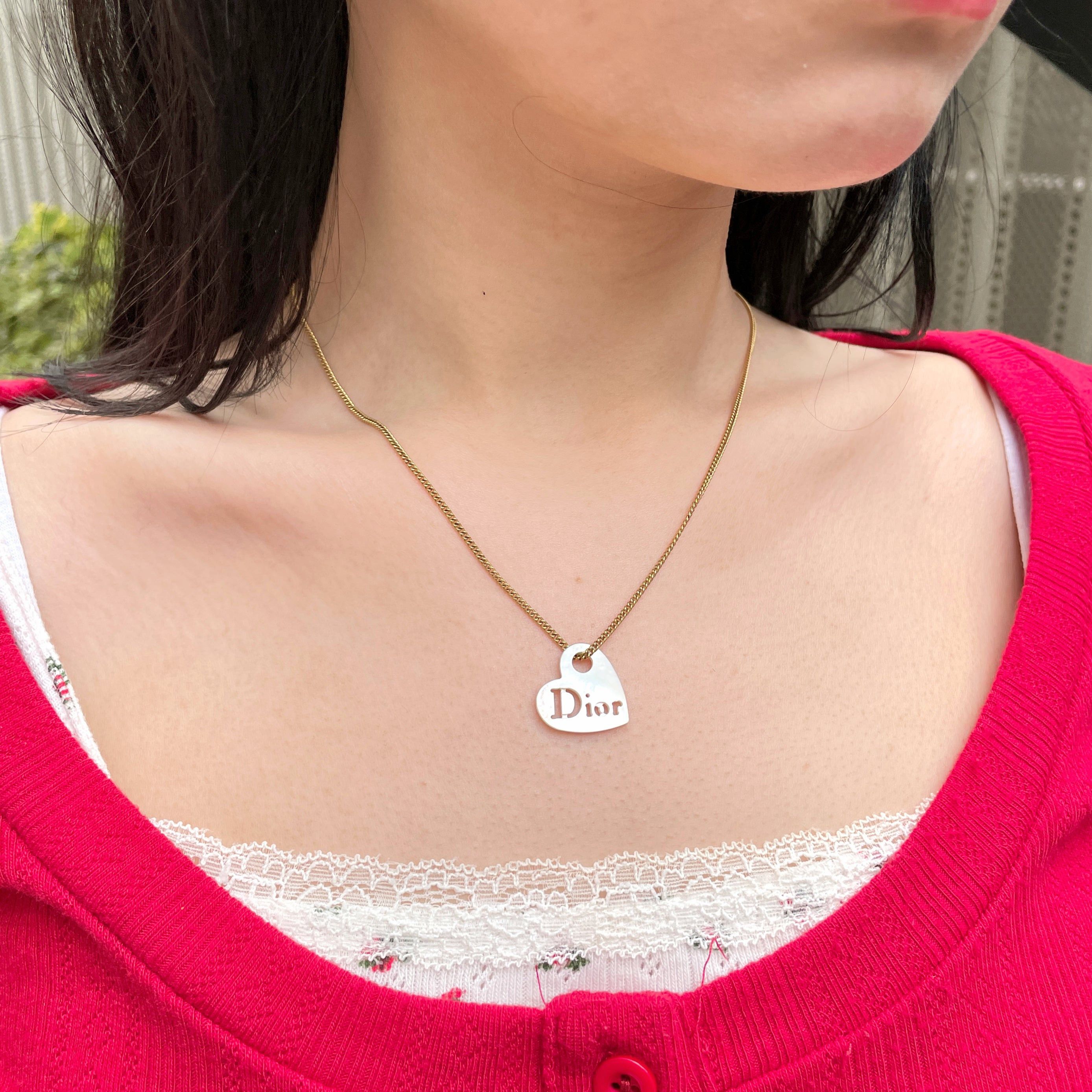 Dior Christian Dior Logo Necklace Size ONE SIZE - 2 Thumbnail
