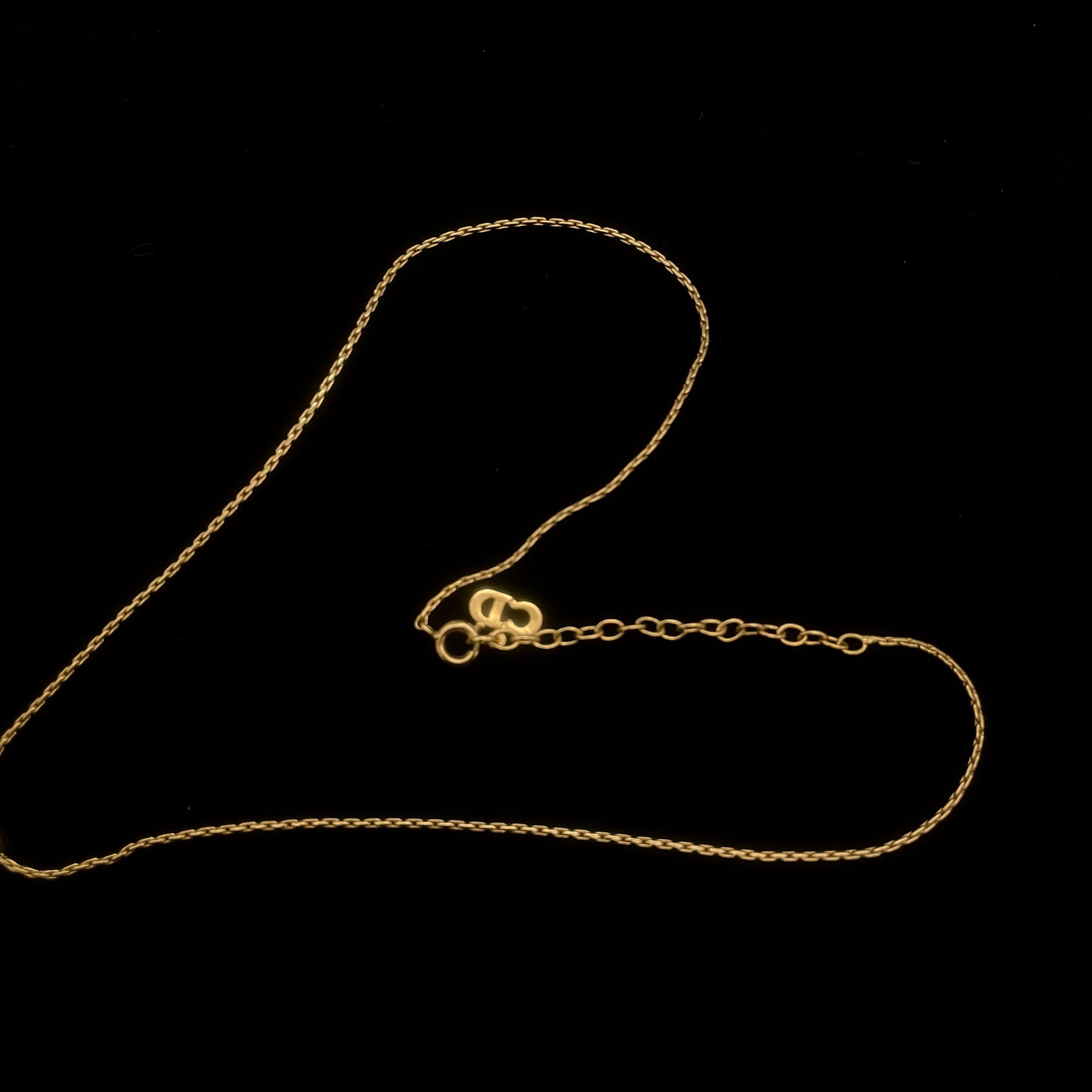 Dior Christian Dior Cd Linestone Necklace Size ONE SIZE - 6 Thumbnail