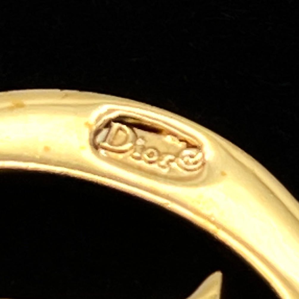 Dior Christian Dior Cd Logo Pendant Thin Chain Necklace Gp Size ONE SIZE - 9 Thumbnail