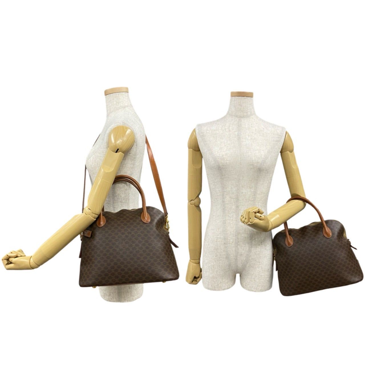 Celine Celine Shoulder Bag Brown Leather Size ONE SIZE - 2 Thumbnail